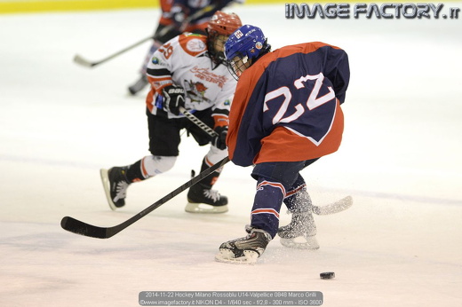 2014-11-22 Hockey Milano Rossoblu U14-Valpellice 0848 Marco Grilli